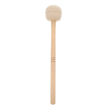 2Pièces Baguettes De Tambour En Érable Kaki Tête Feutre Confort Bandes