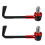 3Paires Leviers Rouge Aluminium Pour 1