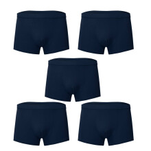 15Pièces Sous-Vêtements Briefs Respirants Marine