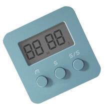 2Pcs Blue Kitchen Timer ABS Wind Up Timer for Cooking and Learning