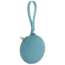 3Pcs Blue Storage Case Silicone Baby Bag Travel Clip