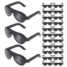 800Pcs Tiny Plastic Dress Up Glasses Black Mini Sunglasses for Dolls