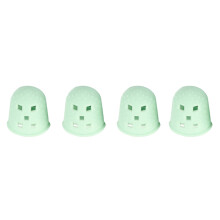 12Pièces Protège Doigts Guitare Silicone Vert Clair Durable Et Lavable