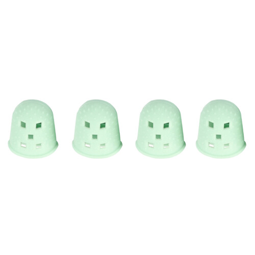 12Pièces Protège Doigts Guitare Silicone Vert Clair Durable Et Lavable