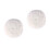 2Pcs White Wool Polishing Mop for Durable Vehicle Wheel Buffing 3
