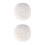 2Pcs White Wool Polishing Mop for Durable Vehicle Wheel Buffing 9