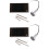 2Pièces Visionneuse Porte Écran Large 35Cm 6