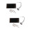 2Pièces Visionneuse Porte Écran Large 35Cm 8