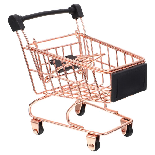 2Pièces Jouet Rangement Fer Chariot Simulation Pour Enfants
