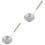2Pcs Handle Strainer Food Skimmer for Frying and Serving 3