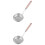 2Pcs Handle Strainer Food Skimmer for Frying and Serving 5
