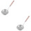 2Pcs Handle Strainer Food Skimmer for Frying and Serving 6