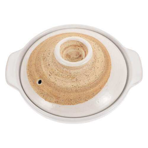 3Pièces Casserole Khaki Céramique Couvercle Pour Ragoût