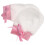 2Paires Moufles Bébé En Mesh Rose Protection Mains 1