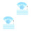 60Pcs Plastic Closet Rack Separators with Writable Blank Tags 4