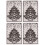 4Pcs DIY Stencil Plastic Embossing Templates for Scrapbooking Art 5