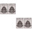 4Pcs DIY Stencil Plastic Embossing Templates for Scrapbooking Art 6