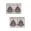 4Pcs DIY Stencil Plastic Embossing Templates for Scrapbooking Art 7