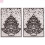4Pcs DIY Stencil Plastic Embossing Templates for Scrapbooking Art 8