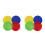 8Pcs PVC Round Flat Disc Markers Nonslip Agility Dots Assorted Colors 6