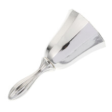 10Pièces Cloche Manuelle En Zinc Argenté Pour Cuisine Et