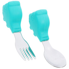 3Ensembles Kit Bébés Fourchette Auto-Alimentation