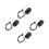 4Pcs Black Recliner Lever Replacement with Reinforced Cable 6