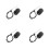 4Pcs Black Recliner Lever Replacement with Reinforced Cable 8