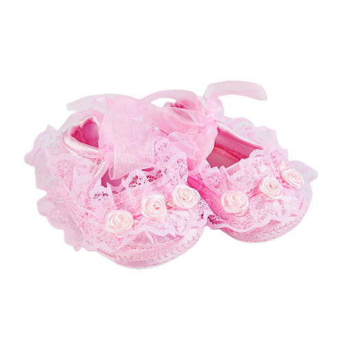 3Paires Chaussures Crèche Rose Douces Longue Durée Style
