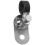 2Pièces Clips Lampe Frontale Casque Argent Inoxydable Résistants 1