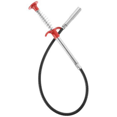 2Pièces Outil Polyvalent Flexible Pour Dégorgement Canalisations Noir