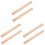 6Pcs Light Yellow Wooden Handles Replacement for Axes 2