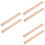 6Pcs Light Yellow Wooden Handles Replacement for Axes 6