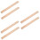 6Pcs Light Yellow Wooden Handles Replacement for Axes 7