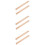 6Pcs Light Yellow Wooden Handles Replacement for Axes 8