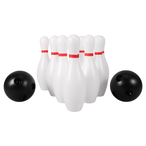 4Sets Plastic Bowling Set Voor Kinderen Wit Mini Indoor Outdoor 2