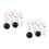 4Sets Plastic Bowling Set Voor Kinderen Wit Mini Indoor Outdoor 4