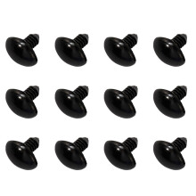 600Pièces Nez Vis Noir Pour Artisanat Poupées DIY