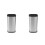 2Pcs Stainless Steel Cutter Holder Silver Compact Kitchen Tool Rack 3