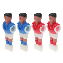 8Pièces Figurines Baby-Foot Assorties Pour Jeu De Football Miniature