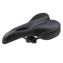 2Pièces Coussin Noir Confort Route