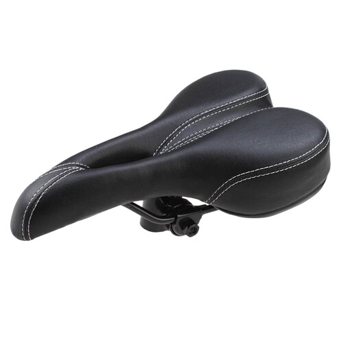 2Pièces Coussin Noir Confort Route