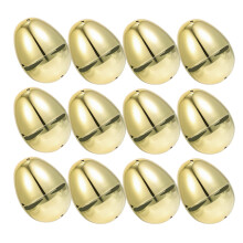 36Pièces Œufs Jumbo Dorés Plastique À Pour Décor Et Cadeaux