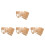 4Sets Precision Kraft Paper DIY Templates for Handmade Bags 8