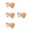 4Sets Precision Kraft Paper DIY Templates for Handmade Bags 9