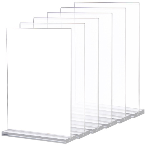 12Pièces Porte-Cartes Support Affichage Polyvalent
