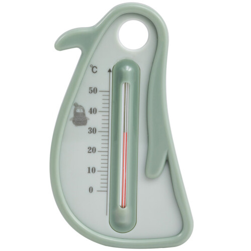 2Pièces Thermomètre Bain Vert Multiusage Stable