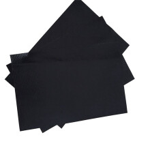 Kit de Réparation de Bateau Kayak 3 Pièces, Accessoire pour Radeau Gonflable, Canoë, Kayak, Kit de Réparation de Bateau Gonflable, Noir