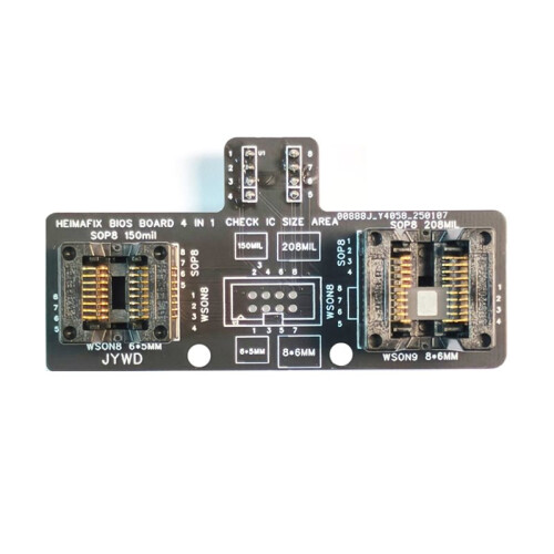 SOP8/WSON8/QDFN8 BIOS Burning  Programmer Adapter 6x8 5x6MM 150 208MIL