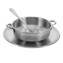 3Pièces Bols Service Argentés Multifonction Pour Glace Dessert